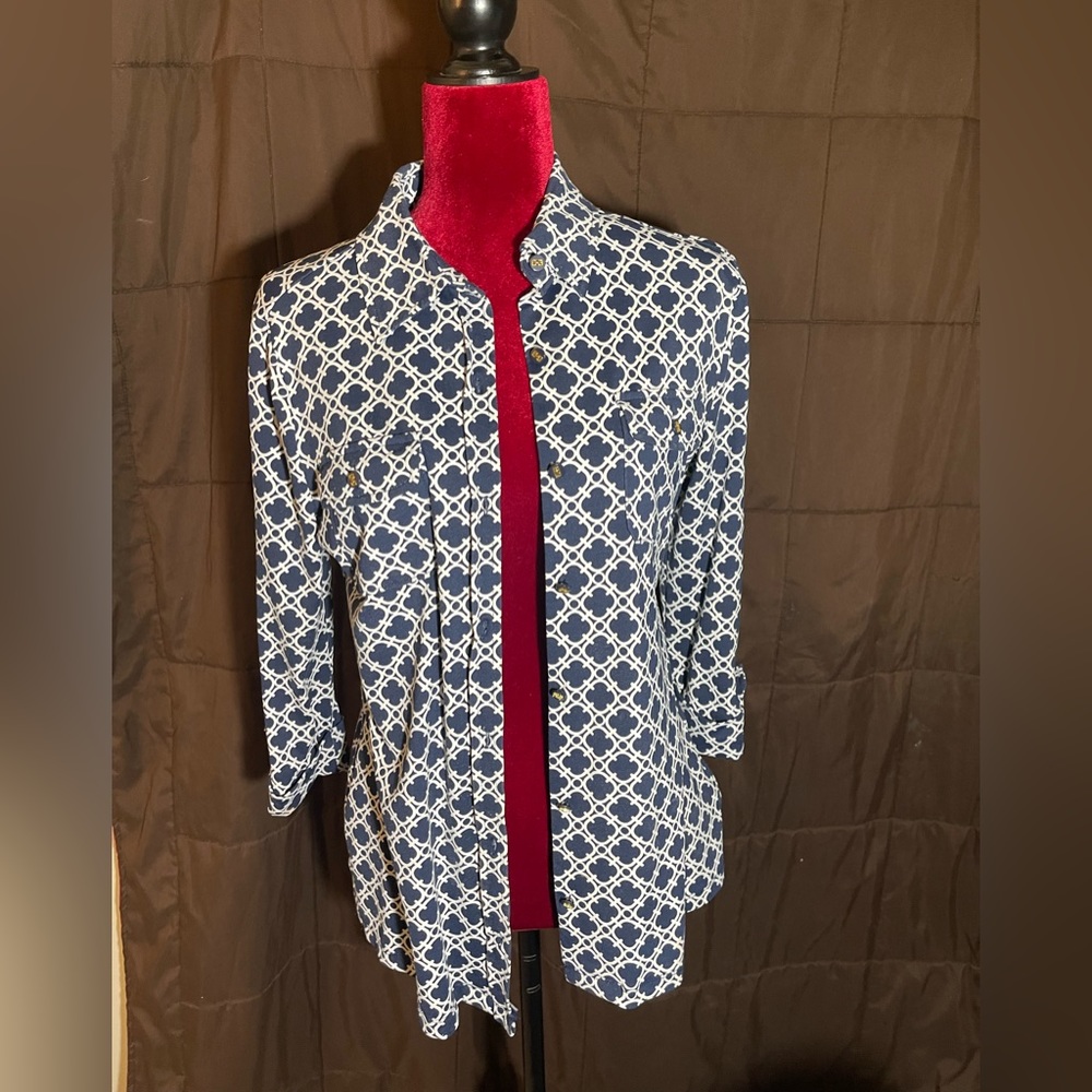 Charter Club Button up Blouse
